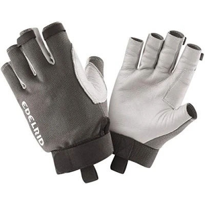 Image of EDELRID Work Glove Open II Titanium Large