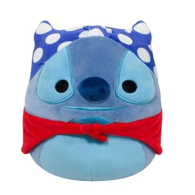Image of Squishmallows Original Disney 8 Inch Heroic Stitch Plush Little Ultrasoft Official