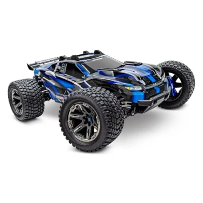 Image of Traxxas Rustler 4x4 Ultimate VXL Blue 1/10 RTR 67097 4