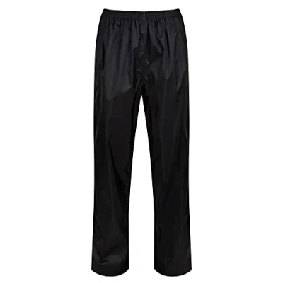 Image of Regatta Professional Ladies Pro Pack Away Overtrousers Black 14 Regular Leg