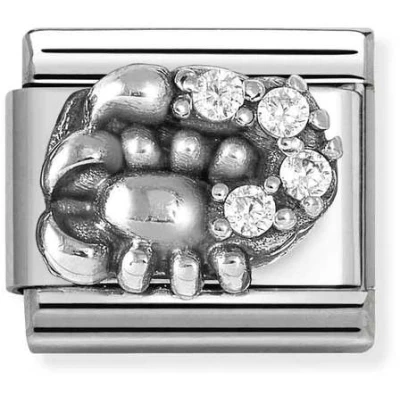 Image of Nomination Crystal Scorpio Charm