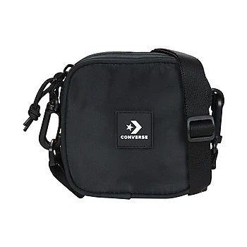 Image of Converse Floating Pocket Seasonal Pouch Unisex Across body bag, Size: One Size, Black