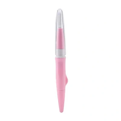 Image of Needle Felting Pen Wool Supplies Embroidery Punch with 3 Fine Needles Set Tool for DIY Craft (Pink)
