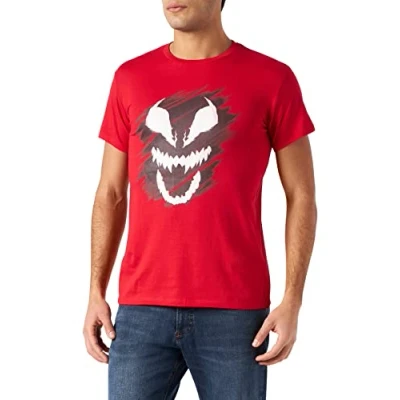 Image of Marvel Men&#039;s Memarcots253 T Shirt, Red, S