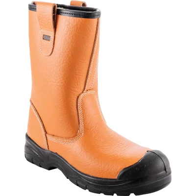 Image of Sitesafe Rigger Boot Tan S1P SRC Size 4