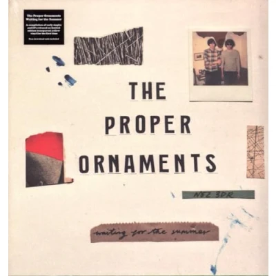 Image of The Proper Ornaments Waiting For Summer RSD17 Yellow vinyl 2017 UK LP TLV099