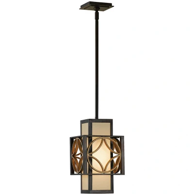 Image of Remy 1 Light Ceiling Pendant Gold, Bronze, E27