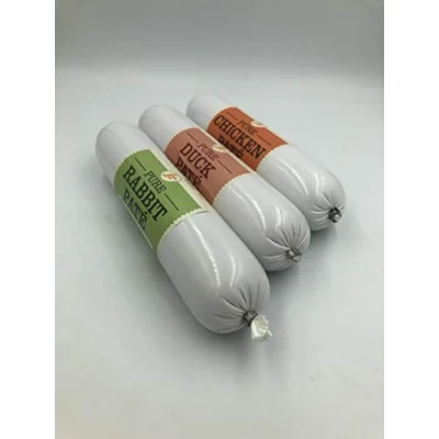Image of J R Pet Products 3 x 200g Pure Variety Pate Chicken, Duck &amp; Rabbit