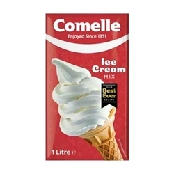 Image of Comelle Vanilla Ice Cream Mix 1Ltr (12 pack)