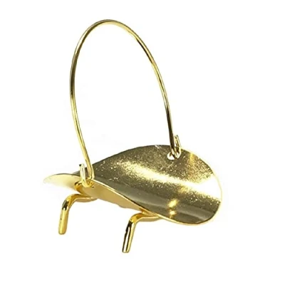 Image of Dolls House Miniature Fireplace Accessory Brass Log Holder Basket1:12 Scale