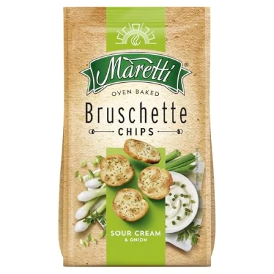 Image of Maretti Bruschette Chips Sour Cream &amp; Onion 70g