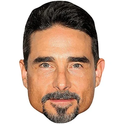 Image of Kevin Richardson (Goatee) Celebrity Mask, Flat Card Face, Fancy Dress Mask