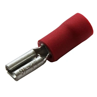 Image of All Trade Direct 20 x Red 2.8mm Female Spade Connector Push On Car Radio Speaker Crimp Terminal