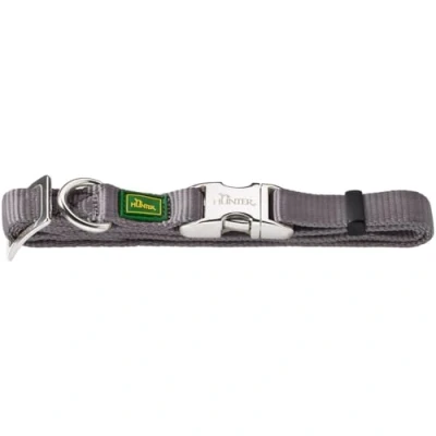 Image of Hunter Collar Vario Basic aluminum resealable S neck 30 45 cm gray