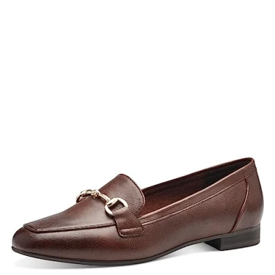 Image of MARCO TOZZI Women&#039;s 2 24213 41 Slipper, Chestnut, 3.5