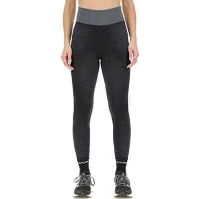 Image of UYN O102175 RUNNING EXCELERATION LONG Pants Women&#039;s Black cloud S