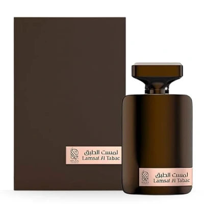Image of Lamsat Al Tabac Perfume 100ml by Nylaa Strong Spicy &amp; Sweet Scent for Men and Women Tobacco Vanille Eau de Parfum