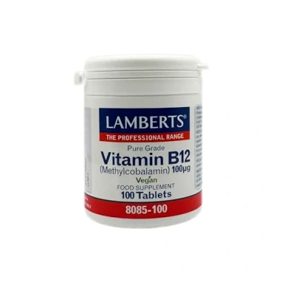 Image of Lamberts Vitamin B12 100mcg 100 Tablets