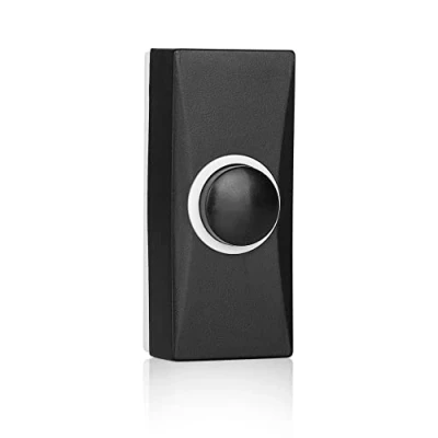 Image of Byron DBW 22014 Bell Push Wired 2 Core Black