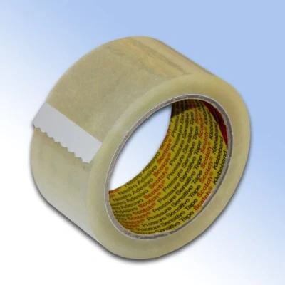 Image of 6 Rolls 3M Scotch Clear Packing Tape 48mm x 66m
