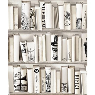 Image of Muriva E88207 Novelties Wallpaper Roll Encyclopaedias