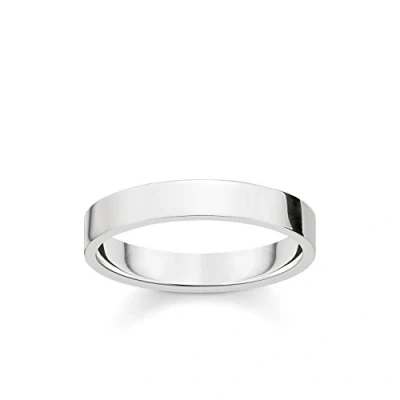 Image of THOMAS SABO TR2112 001 12 Classic Unisex Ring Jewellery, 925 Sterling Silver, Precious metal