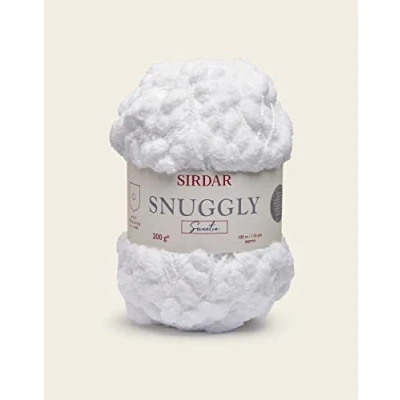 Image of Sirdar Snuggly Sweetie, White (400), 200g
