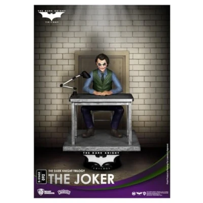 Image of Beast Kingdom Batman The Dark Knight Trilogy, Joker Diorama Stage D Figure Statue