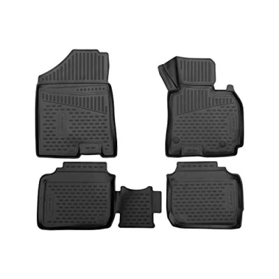 Image of Element Tailored Custom Fit 3D Rubber Floor Mats for KIA Cerato, 2013 2018, Saloon