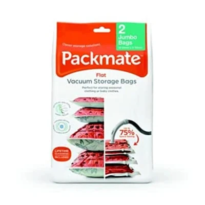Image of 2 Pack Mate® Jumbo Flat Vacuum Bags (90 x 110cm)