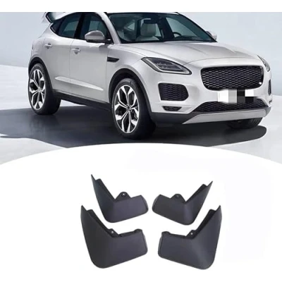Image of 4 Pcs Car Mud Flaps for Jaguar E Pace EPACE 2017 2022, Waterproof Board Protective Fender Styling Decoration Accessories Mudflaps
