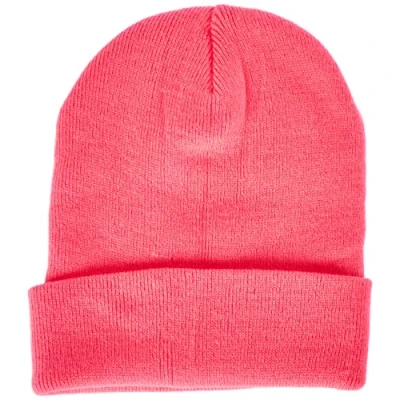 Image of Beechfield Original Cuffed Beanie True Pink One Size