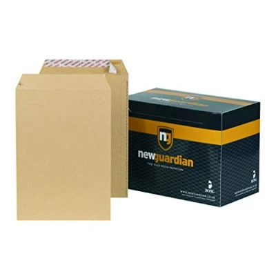 Image of New Guardian Envelopes Heavyweight Pocket Peel and Seal Manilla C4 [Pack of 250]