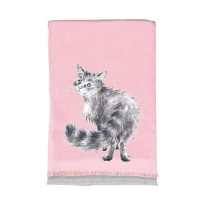 Image of Wrendale Designs &#039;Glamour Puss&#039; Cat Winter Scarf