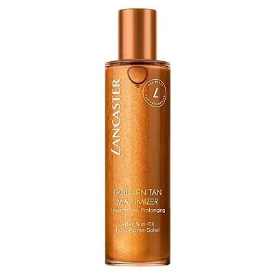Image of Lancaster Golden Tan Maximizer After Sun Oil 125ml Natural Accelerator Soothing Cooling For Body