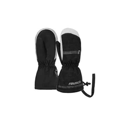 Image of Reusch Maxi R TEX XT Fingerless Gloves Toddler, black