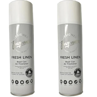 Image of The Urban Company Air Freshener Spray Fresh Linen Designer Fragrances 300ml Car Home