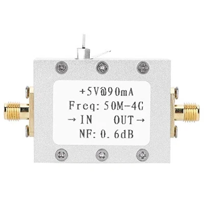 Image of 50M 4GHz Low Noise Amplifier 0.6dB RF LNA High Linearity Gain Signal Receiver Module 110dBm Board for FM HF VHF/UHF Ham Radio