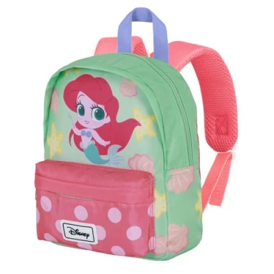 Image of Disney Ariel Fork Joy Preschool Backpack, Green, 22 x 27 cm, Capacity 5 L