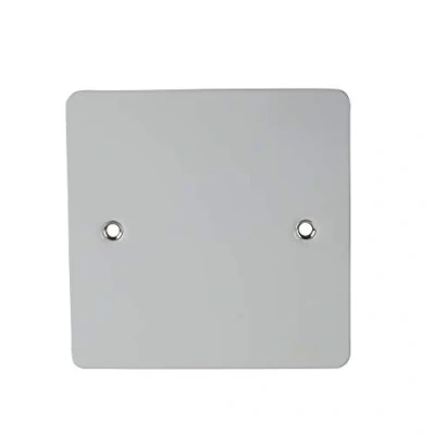 Image of Schneider Electric Ultimate Flat Plate Single Blank Plate, GU8210PW, White