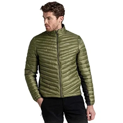 Image of Craghoppers Mens ExpoLite Insulated Tailored Fit Jacket, Loden Green, S