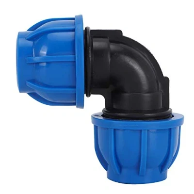Image of Hose Elbow Tube Fitting 4Pcs PE Plastic 32mm to Adapter Connector Water Pipe Accessories