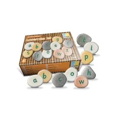 Image of Yellow Door YD 10 Lowercase Alphabet Pebbles