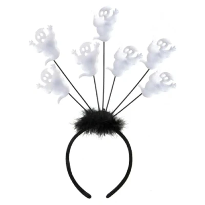 Image of VFM e Store Halloween Headband Bopper Party, Trick or Treat Spooky Parties, Creepy, Fright, Costume, Fancy Dess Accessories and Props Ghost