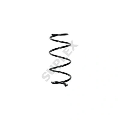 Image of 540109U21A, 54010BH01C Coil spring SUPLEX 22170 Front Axle with constant wire diameter blue, Orange sleeve NISSAN: Note I