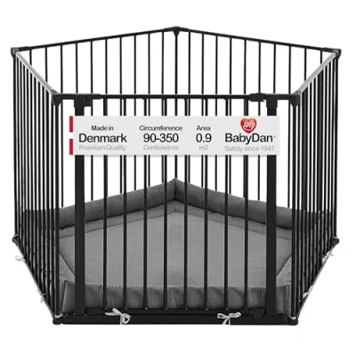 Image of BabyDan Galten Section 33 cm Black