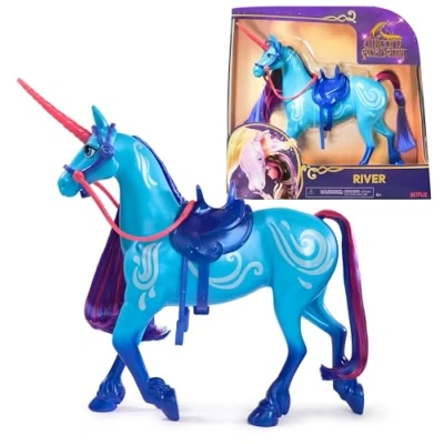 Image of Unicorn Academy, River with Head Movement, 2 Riding Accessories, 27.9cm, Compatible Isabel Fashion Doll, Dolls and Toys for Girls