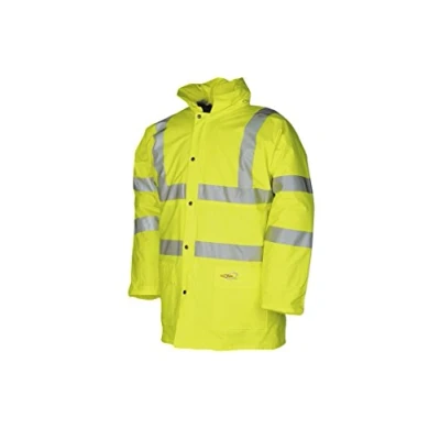 Image of SIOEN 7650A2FE0FY12XL Tacana Hi Vis Winter Rain Jacket, 2X Large, Yellow