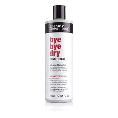 Image of Bye Dry Conditioner (400ml) sulphate free, paraben moisturising Hair from The Movement. Salon Professional to Deeply Nourish