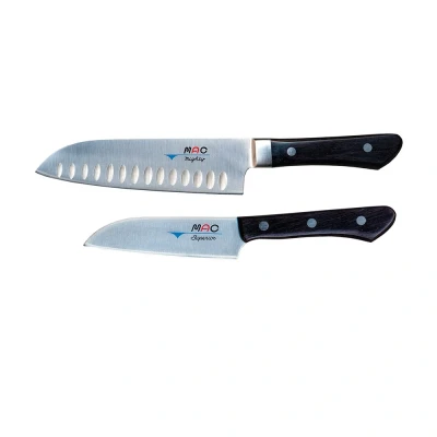 Image of MAC Superior Series 2 Piece Santoku Knife Set (MSK 201)